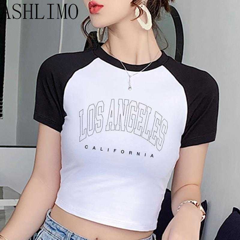 Women' T-Shirt Los Angeles City Women Summer Tshirt Slim Fit Crop Top Y2k T Shirt Graphic Tees Fashion Tops Tshirt Femme Tee Shirts Clothes Z0316, 00
Women' T-Shirt Los Angeles City Women Summer Tshirt Slim Fit Crop Top Y2k T Shirt Graphic Tees Fashion Tops Tshirt Femme Tee Shirts Clothes Z0316, 00