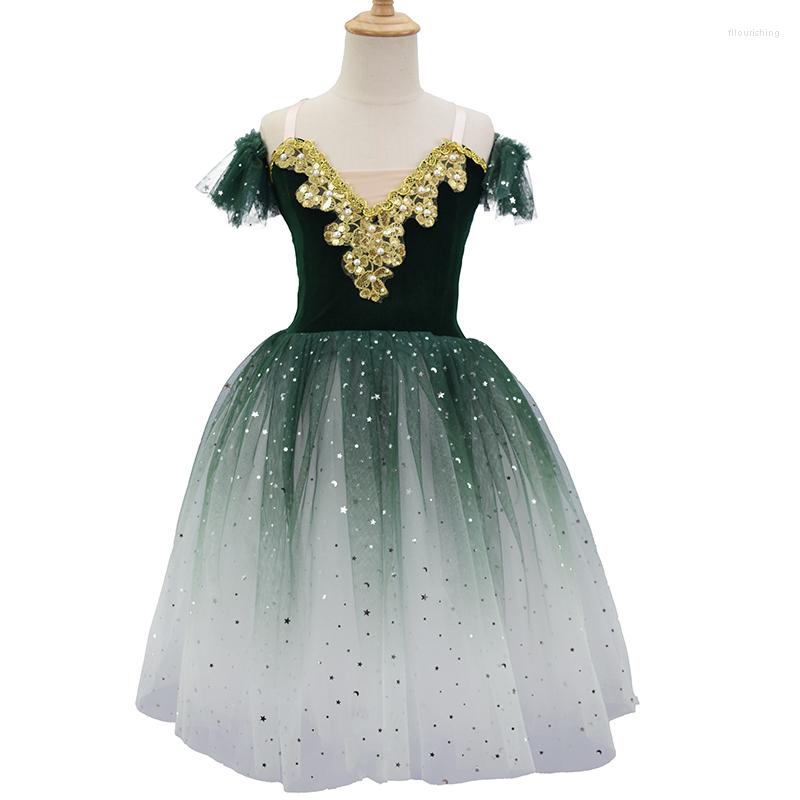 Stage Wear 202 Ballet Clothes Young Costume Children's Show Rock With Strings Adjustable Balerina Girls' Leo, Green
Stage Wear 202 Ballet Clothes Young Costume Children's Show Rock With Strings Adjustable Balerina Girls' Leo, Green