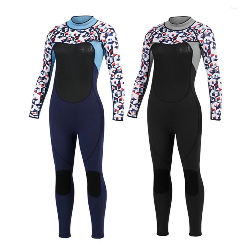 Women's Swimwear 2023 Women's 3MM Neoprene Wetsuit Fashion Exquisite Printing One Piece Long Sleeve Warm Surf Suit Sunscreen Snorkeling, Black grey
Women's Swimwear 2023 Women's 3MM Neoprene Wetsuit Fashion Exquisite Printing One Piece Long Sleeve Warm Surf Suit Sunscreen Snorkeling, Black grey