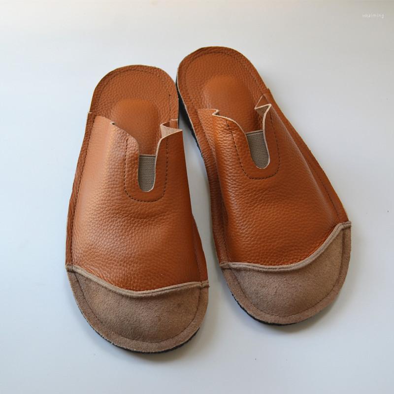 Slippers Summer Shoes Woman Leather Flat Soft Heels Handmade Genuine Womens Brand 2023, Grape
Slippers Summer Shoes Woman Leather Flat Soft Heels Handmade Genuine Womens Brand 2023, Grape