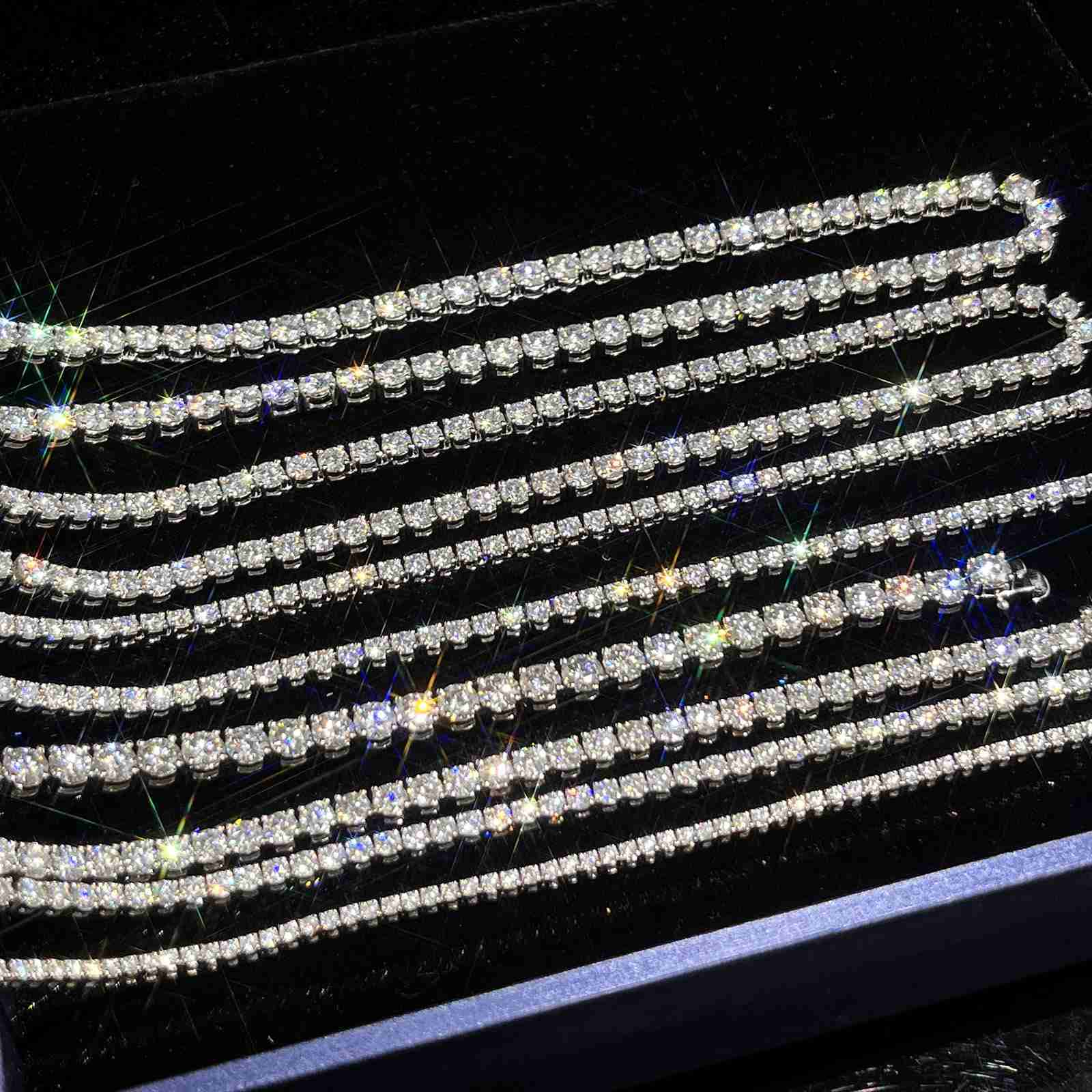 Fashion Men Chain 3mm Diamond Brilliant Cut Vvs Tennis Chain Pass Tester 925silver Gold Plated Moissanite Tennis Chain
Fashion Men Chain 3mm Diamond Brilliant Cut Vvs Tennis Chain Pass Tester 925silver Gold Plated Moissanite Tennis Chain
