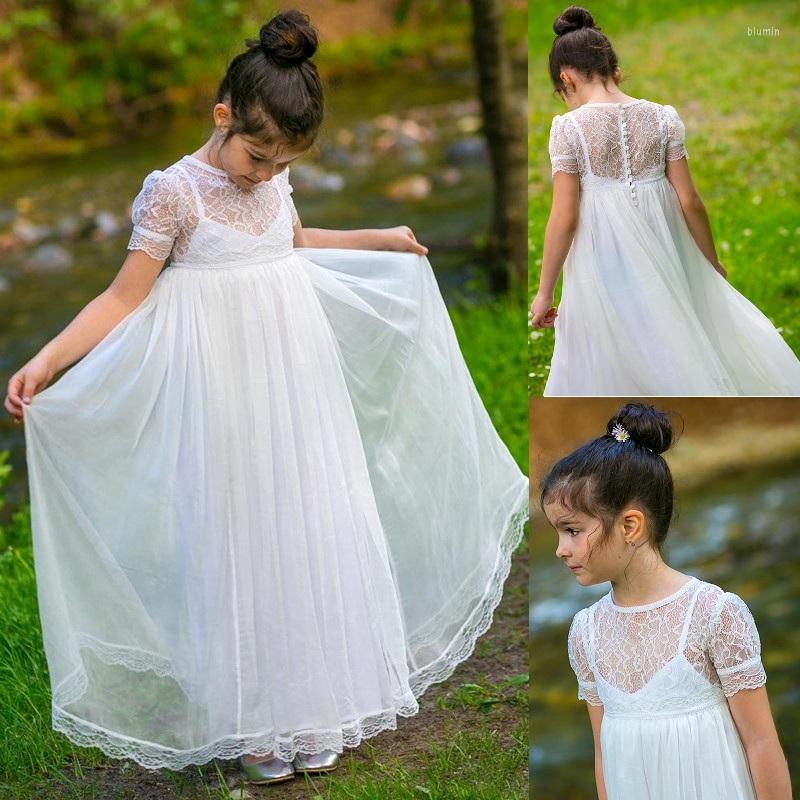 Girl Dresses Boho Chic Flower Vintage Short Sleeves Junior Bridesmaid Gowns Floor Length Bohemian 1st Communion Baby Dress, Red
Girl Dresses Boho Chic Flower Vintage Short Sleeves Junior Bridesmaid Gowns Floor Length Bohemian 1st Communion Baby Dress, Red
