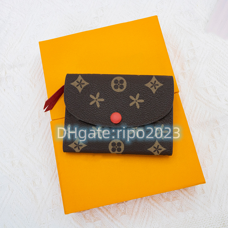 Genuine Leather Key wallets M41939 rosalie coin purse Card Holders Luxurys Designer bag viutonity Men Coin Pouch Women's CardHolder louiseity brown flower retro, Mon0gram red
Genuine Leather Key wallets M41939 rosalie coin purse Card Holders Luxurys Designer bag viutonity Men Coin Pouch Women's CardHolder louiseity brown flower retro, Mon0gram red