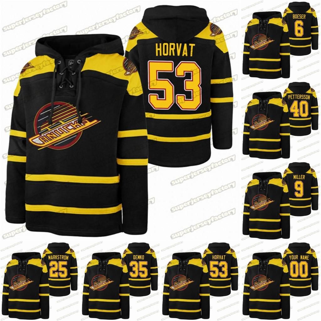 Hockey Custom Vancouver Canucks Vintage Black Hoodie Bo Horvat Brock Boeser Elias Pettersson J. T. Miller Jacob Markstrom Thatcher Demko Jer, 6 brock boeser
Hockey Custom Vancouver Canucks Vintage Black Hoodie Bo Horvat Brock Boeser Elias Pettersson J. T. Miller Jacob Markstrom Thatcher Demko Jer, 6 brock boeser