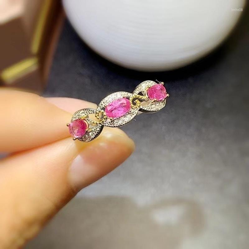 Cluster Rings Fashion Cute Slender Row S925 Silver Natural Pink Sapphire Gem Ring Gemstone Woman Girl Weddings Gift Jewelry
Cluster Rings Fashion Cute Slender Row S925 Silver Natural Pink Sapphire Gem Ring Gemstone Woman Girl Weddings Gift Jewelry