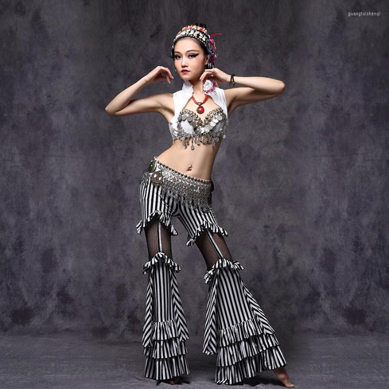 Stage Wear Tribal Belly Dance Clothes 3pcs Outfit Sexy Lace Crop Tops Hip Belt And Pants Women Costume, Black
Stage Wear Tribal Belly Dance Clothes 3pcs Outfit Sexy Lace Crop Tops Hip Belt And Pants Women Costume, Black