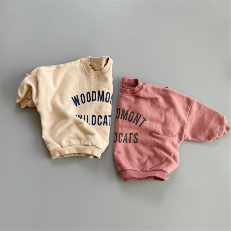 Hoodies Sweatshirts Fashion Kids Girl Letter Print Sweatshirt Autumn Long Sleeve Tops Cotton Baby Boy Pullover Cute Children Clothing 230317, Pink
Hoodies Sweatshirts Fashion Kids Girl Letter Print Sweatshirt Autumn Long Sleeve Tops Cotton Baby Boy Pullover Cute Children Clothing 230317, Pink