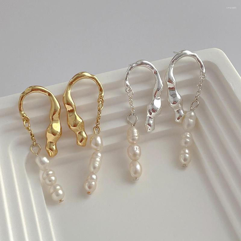 Dangle Earrings Minar 2023 Fashion Freshwater Pearl Long For Women Gold Silver Color Copper Irregular Hanging Earring Jewelry
Dangle Earrings Minar 2023 Fashion Freshwater Pearl Long For Women Gold Silver Color Copper Irregular Hanging Earring Jewelry
