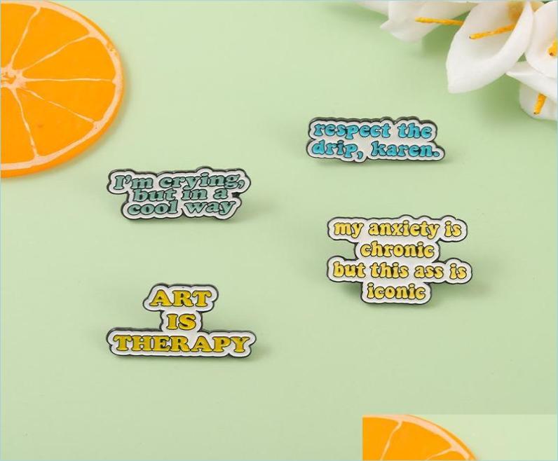 Pins Brooches European Color Letter Series Alloy Clothes Brooches Unisex Enamel Paint Words Badges Buckle For Backpack B Chakrabea9001586
Pins Brooches European Color Letter Series Alloy Clothes Brooches Unisex Enamel Paint Words Badges Buckle For Backpack B Chakrabea9001586