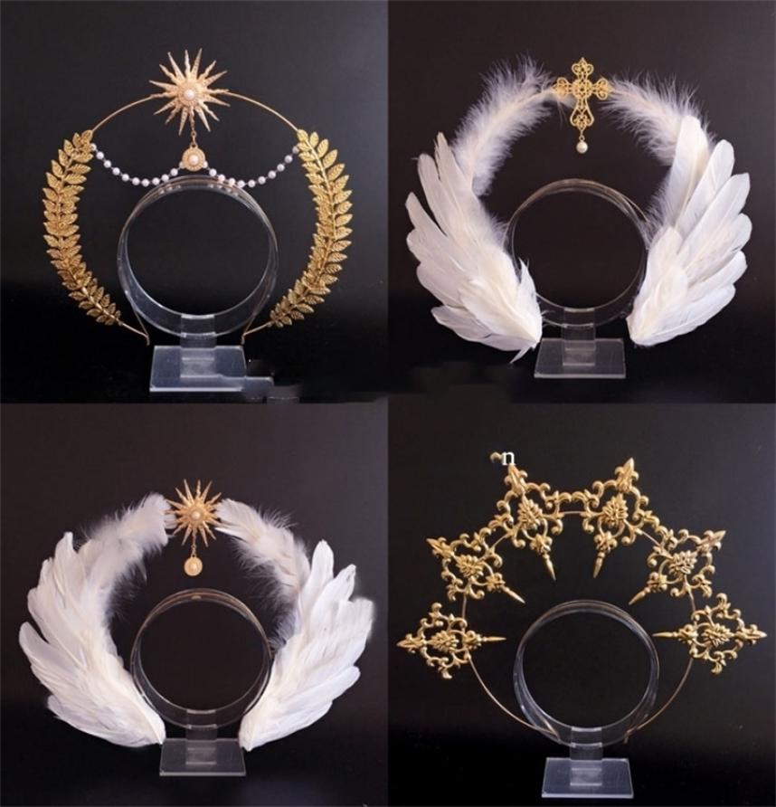 Headbands Retro Lolita Notre Dame039s Halo Cross Angel039s Feather Wing KC Headband Godmother039s Virgin Mary Gothic Cosp2474670
Headbands Retro Lolita Notre Dame039s Halo Cross Angel039s Feather Wing KC Headband Godmother039s Virgin Mary Gothic Cosp2474670