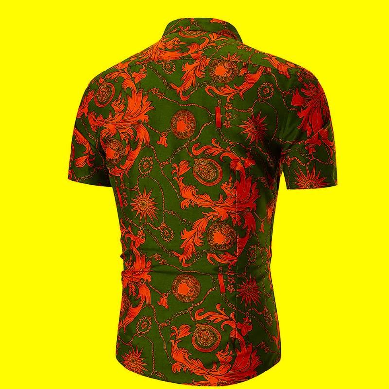 Men's T Shirts Mens Dress Shirt With Collar Bar Personality Summer Casual Slim Short Sleeve Printed Top Blouse Tailo ShirtMen's, Multicolor
Men's T Shirts Mens Dress Shirt With Collar Bar Personality Summer Casual Slim Short Sleeve Printed Top Blouse Tailo ShirtMen's, Multicolor