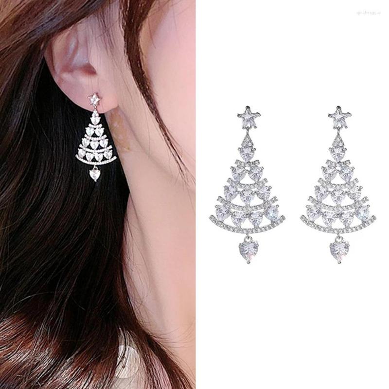 Dangle Earrings Star Rhinestone Christmas Tree Shaped Sparking Crystal Xmas Drop For Women Gifts Jewelry
Dangle Earrings Star Rhinestone Christmas Tree Shaped Sparking Crystal Xmas Drop For Women Gifts Jewelry