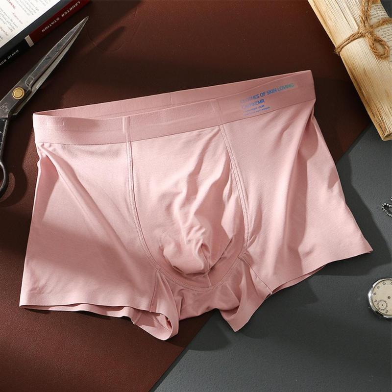 Underpants Sexy Men Boxer Briefs Seamless Modal Transparent Ultra-Thin Underwear Panties Shorts U Convex Pouch Breathable, Pink
Underpants Sexy Men Boxer Briefs Seamless Modal Transparent Ultra-Thin Underwear Panties Shorts U Convex Pouch Breathable, Pink