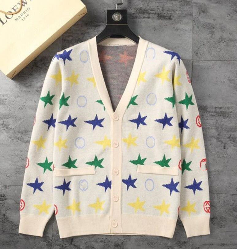 Men's Sweaters 2022G Letters all over jacquard long sleeve knitted cardigan loose sweater coat for men and women
Men's Sweaters 2022G Letters all over jacquard long sleeve knitted cardigan loose sweater coat for men and women