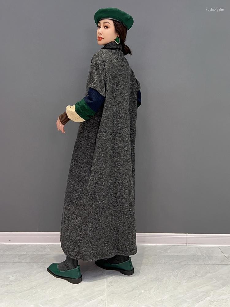 Casual Dresses Patchwork Pullover Small Fresh Full Sleeve Fan Style 2023 Autumn Minority Loose Sweater, Dark grey smh10073
Casual Dresses Patchwork Pullover Small Fresh Full Sleeve Fan Style 2023 Autumn Minority Loose Sweater, Dark grey smh10073
