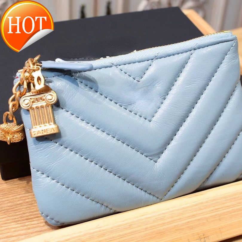 Luxury Brand Designer Wallet Card Bag 2023 New Men's and Women's Universal Fashion Texture Purses Multifunctional Zipper Purse Gift Box Packaging Factory Direct Sale, Blue
Luxury Brand Designer Wallet Card Bag 2023 New Men's and Women's Universal Fashion Texture Purses Multifunctional Zipper Purse Gift Box Packaging Factory Direct Sale, Blue