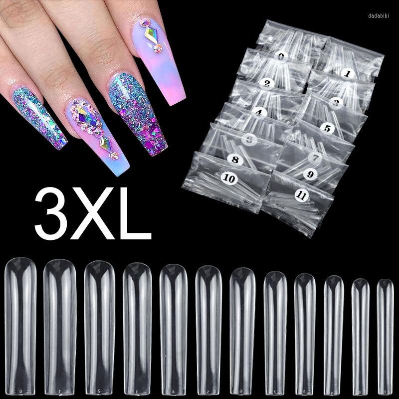 False Nails 3XL Tapered Square Clear Full Cover Nail Tips -120PC - Press On Manicure Accessories- Artificial Extra Long, White
False Nails 3XL Tapered Square Clear Full Cover Nail Tips -120PC - Press On Manicure Accessories- Artificial Extra Long, White