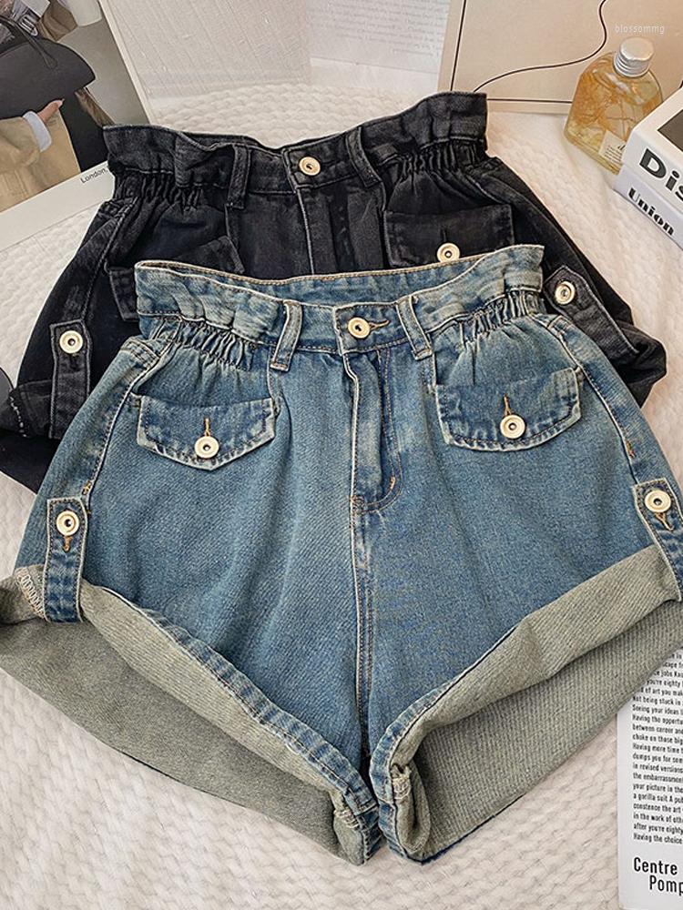 Women' Shorts YuooMuoo Women 2023 Retro Vintage Crimping Jeans Casual Loose All Match Blue Black Denim
Women' Shorts YuooMuoo Women 2023 Retro Vintage Crimping Jeans Casual Loose All Match Blue Black Denim