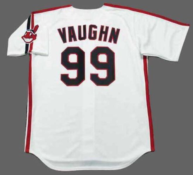 RICKY VAUGHN ALBERT BELLE Cleveland Throwback Baseball Jersey JIM THOME JOE CHARBONEAU HAYES KENNY LOFTON PEDRO CERRANO OMAR VIZQUEL CORY SNYDER ROGER