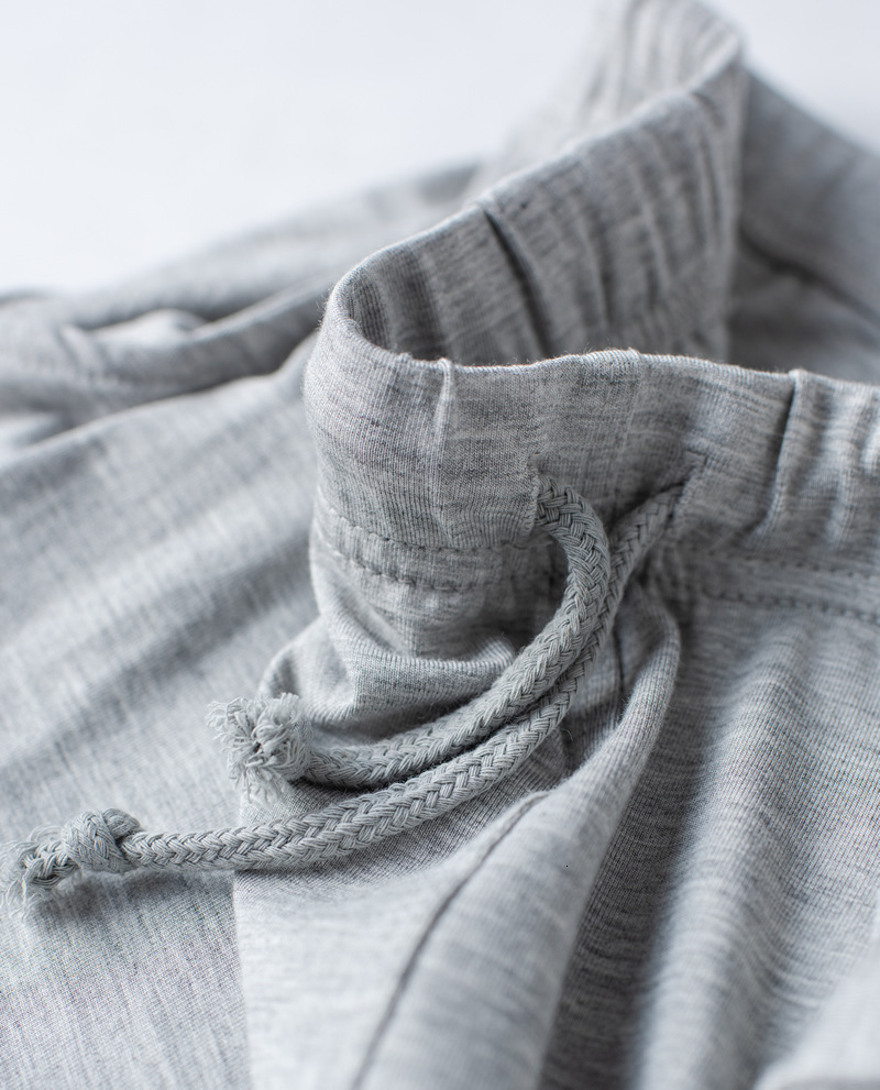 Men's Sleepwear Men's spring and summer modal pajamas two-piece short-sleeved trousers thin large size loose sports home wear suit sleepwear