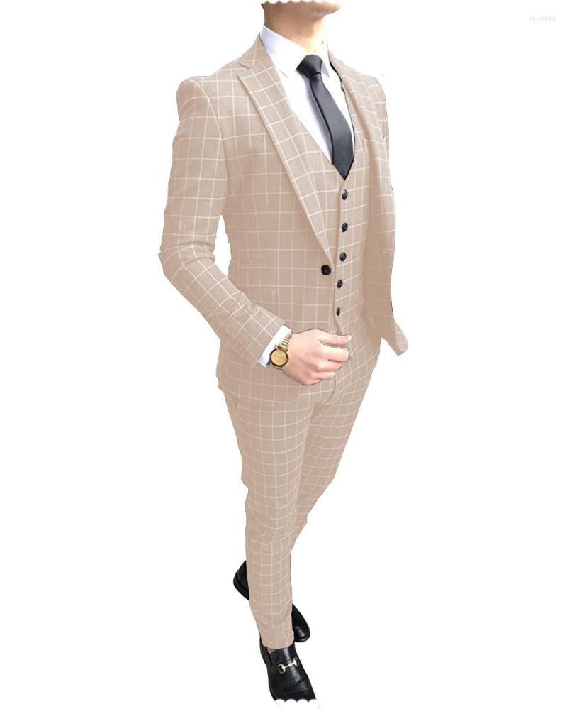 Men's Suits Classic Slim Groomsmen Lapel Groom Men Striped Wedding/Prom Man Blazer ( Jacket Pants Vest), Same as picture 19
Men's Suits Classic Slim Groomsmen Lapel Groom Men Striped Wedding/Prom Man Blazer ( Jacket Pants Vest), Same as picture 19