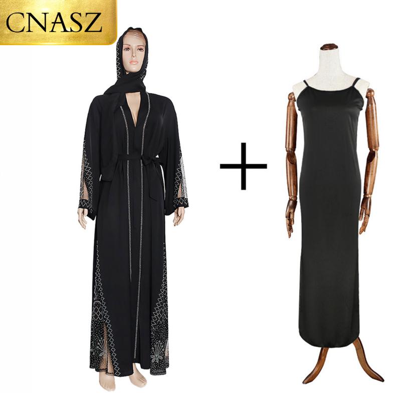 Ethnic Clothing Fashion Lace Rhinestones Open Abaya Dress Kimono Cardigan Muslim Women Hijab Kaftan Dubai Turkey Plus For Eid
Ethnic Clothing Fashion Lace Rhinestones Open Abaya Dress Kimono Cardigan Muslim Women Hijab Kaftan Dubai Turkey Plus For Eid