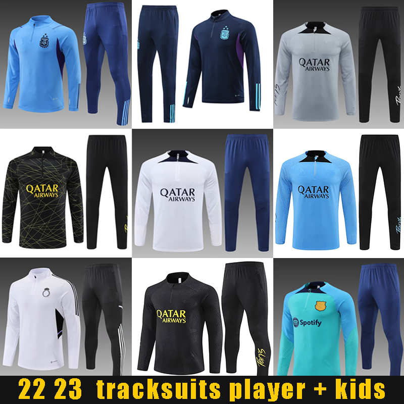22 23 psgs tracksuits Argentina training maillot BENZEMA Al-Nassr FC Parisians Athletic Wear Soccer football jerseys mbappe mens and kids kid
22 23 psgs tracksuits Argentina training maillot BENZEMA Al-Nassr FC Parisians Athletic Wear Soccer football jerseys mbappe mens and kids kid