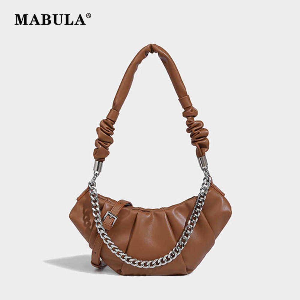 Brown Half Moon Cloud Women Shoulder Bag with Pleated Handle Designer Ruched Crossbody Purse 2023 Chic Chain Handbag 230315
Brown Half Moon Cloud Women Shoulder Bag with Pleated Handle Designer Ruched Crossbody Purse 2023 Chic Chain Handbag 230315