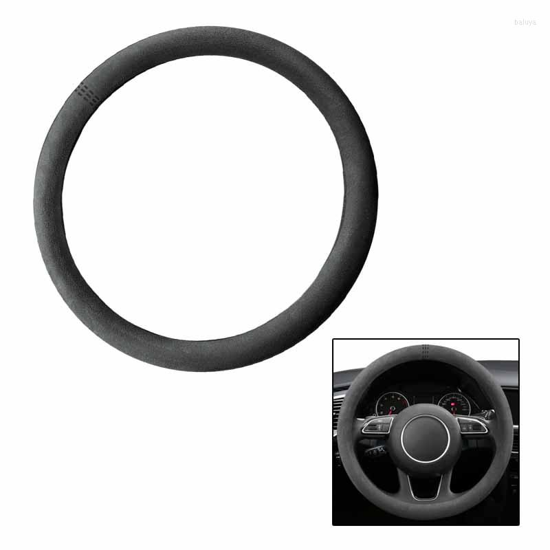 Steering Wheel Covers Universal 38cm Black Marke Car Cover Non-slip Comfortable Artificial Leather
Steering Wheel Covers Universal 38cm Black Marke Car Cover Non-slip Comfortable Artificial Leather