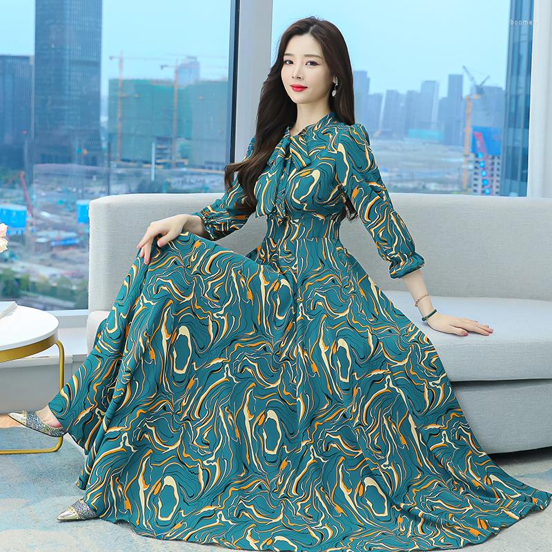 Casual Dresses Fashion Chiffon Midi Dress Green Summer Women 2023 Floral Clothes For Tunics Elegant Long Vestidos Fe Fiesta Boho
Casual Dresses Fashion Chiffon Midi Dress Green Summer Women 2023 Floral Clothes For Tunics Elegant Long Vestidos Fe Fiesta Boho
