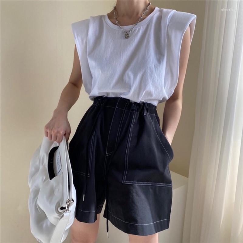 Women's T Shirts Women Y2K Clothes Summer Solid Feifei Sleeves T-shirts Korean Short Sleeve Tops Tees Office Lady Loose Female T018, Black
Women's T Shirts Women Y2K Clothes Summer Solid Feifei Sleeves T-shirts Korean Short Sleeve Tops Tees Office Lady Loose Female T018, Black