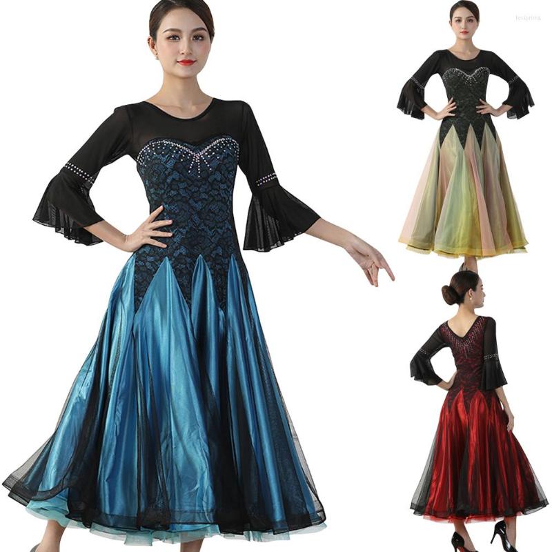 Stage Wear 2023 Modern Dance Ballroom Dress Women Competetion Performance Clothing Practice Female Party Eveing Costume, Red
Stage Wear 2023 Modern Dance Ballroom Dress Women Competetion Performance Clothing Practice Female Party Eveing Costume, Red