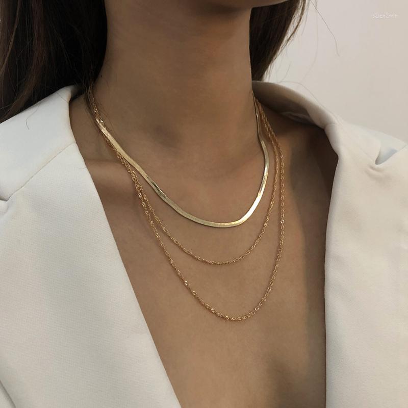 Chains 2023 Summer Multi Layer Geometric Simple And Delicate Clavicle Chain Women Personality Three Necklaces
Chains 2023 Summer Multi Layer Geometric Simple And Delicate Clavicle Chain Women Personality Three Necklaces