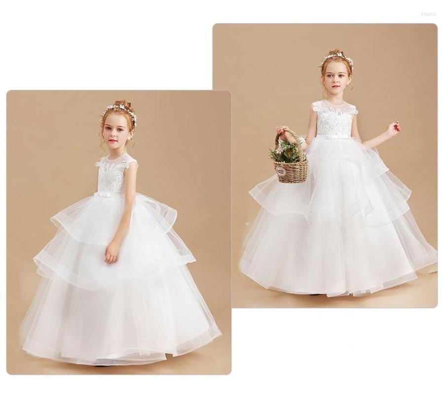 Girl Dresses Girls White Wedding Children Clothing Princess Sleeveless Baby Kids Birthday Party Clothes Appliques Tiered Dress, Pink
Girl Dresses Girls White Wedding Children Clothing Princess Sleeveless Baby Kids Birthday Party Clothes Appliques Tiered Dress, Pink