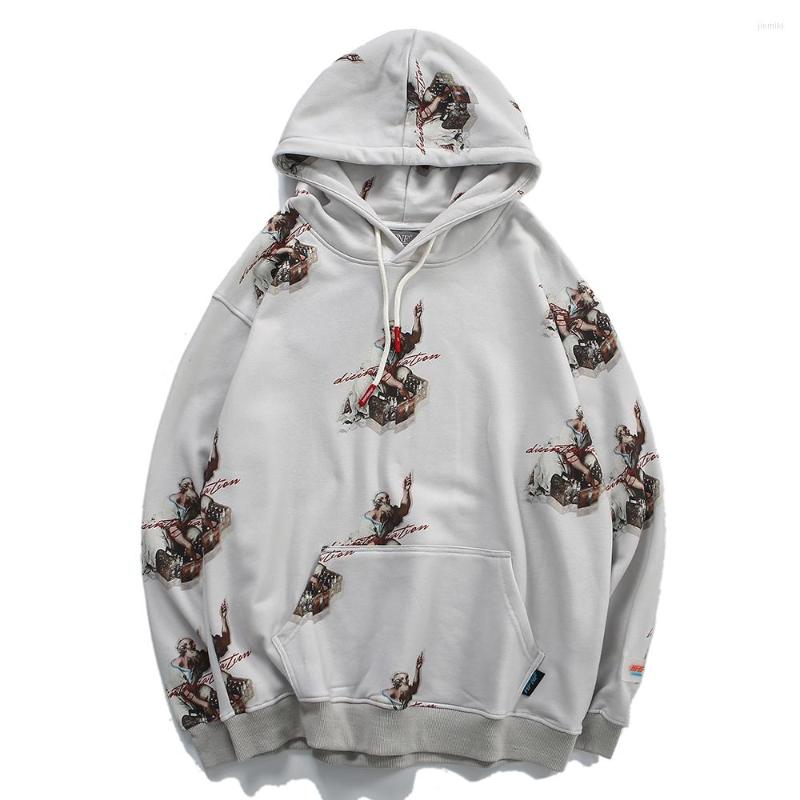 Men's Hoodies Creative Full Print Retro Painting Hooded Sweatshirt Men Hip Hop Cotton Hoodie Pullover Kangaroo Pocket Top 2023 Fashion, White
Men's Hoodies Creative Full Print Retro Painting Hooded Sweatshirt Men Hip Hop Cotton Hoodie Pullover Kangaroo Pocket Top 2023 Fashion, White