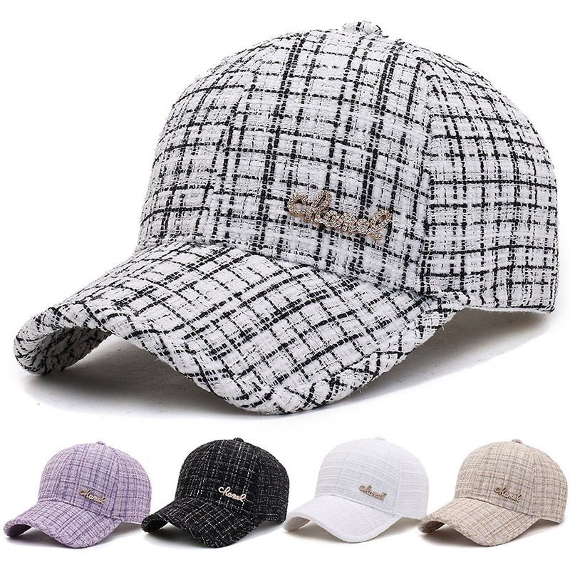 Ball Caps Outdoor Leisure Baseball Cap Trend Plaid Cap Fashion Sun Hat Sun Protection Shade Sports Fashion Hat Street Warm Hat 230316, Black white
Ball Caps Outdoor Leisure Baseball Cap Trend Plaid Cap Fashion Sun Hat Sun Protection Shade Sports Fashion Hat Street Warm Hat 230316, Black white