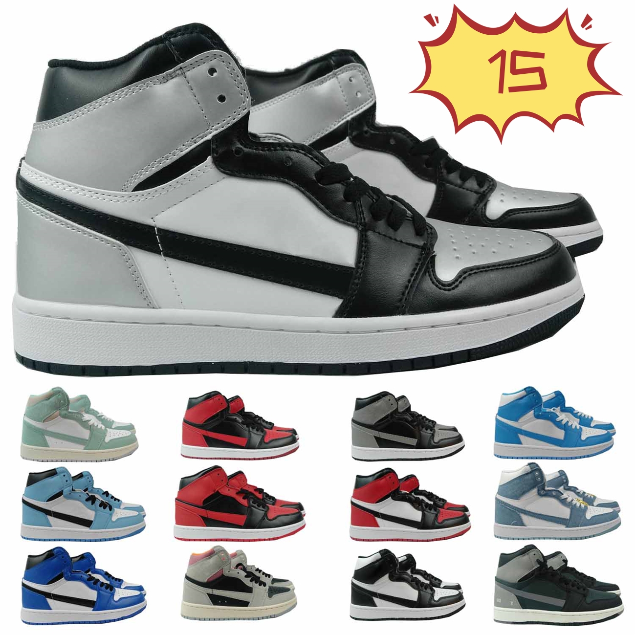 Jumpman 1 1s Mamba Shoe Designer Basketball Shoes Phantom Men Women Sneakers Luxury Trainers Mountaineering School Luxurious Pink Grey Top Shoe Factory, #j143
Jumpman 1 1s Mamba Shoe Designer Basketball Shoes Phantom Men Women Sneakers Luxury Trainers Mountaineering School Luxurious Pink Grey Top Shoe Factory, #j143