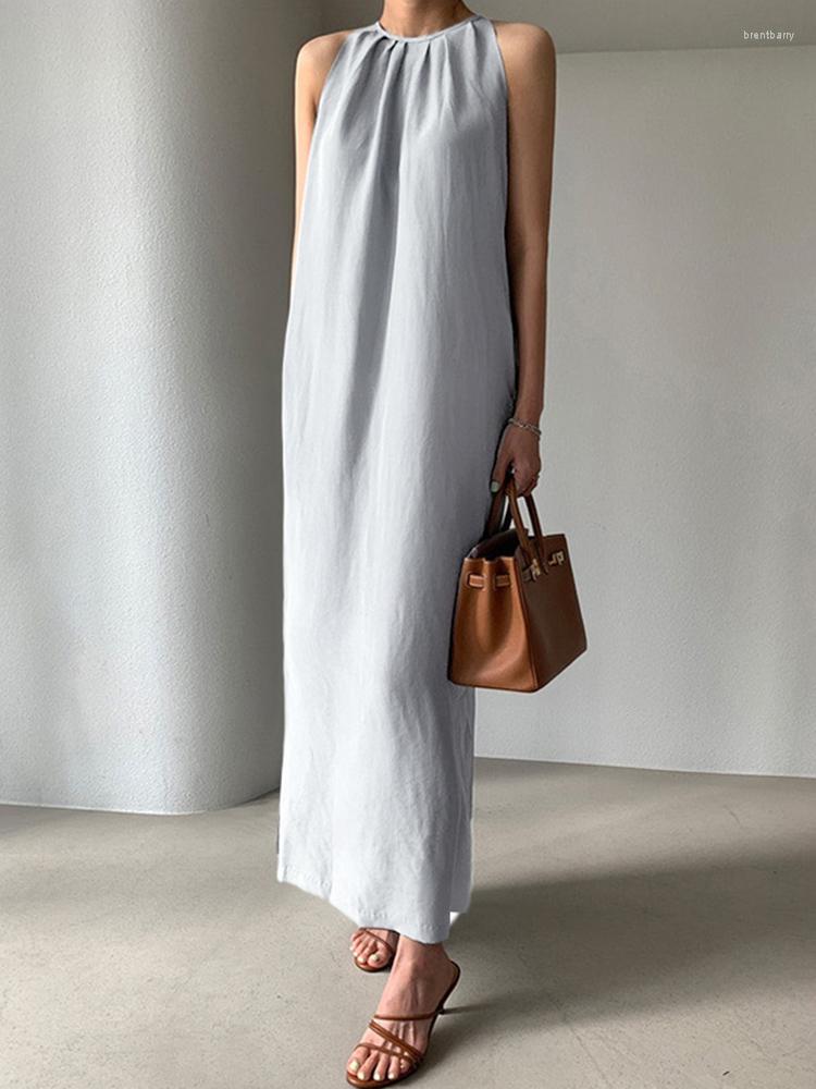 Casual Dresses Summer Party Dress Beach Sundress VONDA 2023 Women Sleeveless With Belt Female Holiday Vestido, Black
Casual Dresses Summer Party Dress Beach Sundress VONDA 2023 Women Sleeveless With Belt Female Holiday Vestido, Black