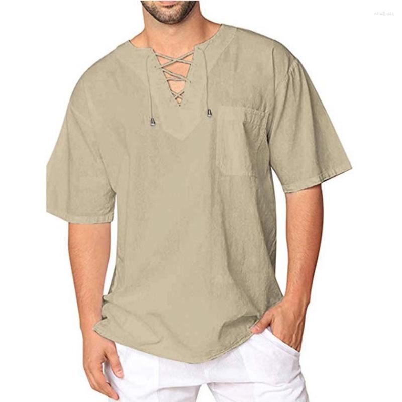 Men's T Shirts 2023 Summer Men's Short-Sleeved T-shirt Cotton And Linen Casual Shirt Male Breathable S-3XL, Black
Men's T Shirts 2023 Summer Men's Short-Sleeved T-shirt Cotton And Linen Casual Shirt Male Breathable S-3XL, Black