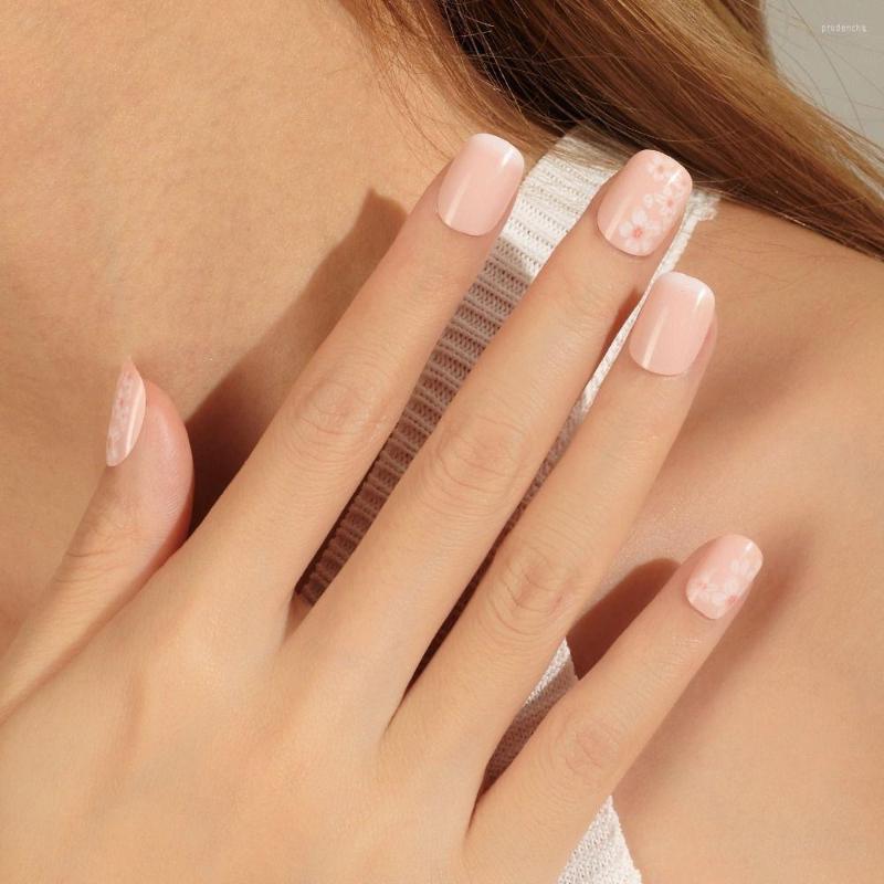 False Nails 24pcs Cute Flowers Short Square Fake French Wavy Nials Press On Detachable Nail Tips, Xy-03-09
False Nails 24pcs Cute Flowers Short Square Fake French Wavy Nials Press On Detachable Nail Tips, Xy-03-09