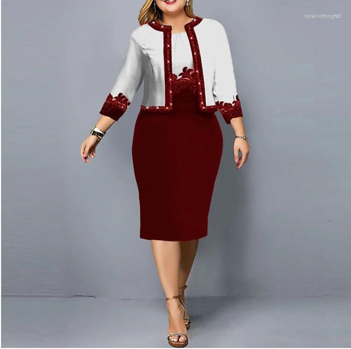 Ethnic Clothing African Dress Set Clothes Women 3/4 Sleeve Jacket Tops And Suit Autumn Print Fashion Office Lady Outfits 2023
Ethnic Clothing African Dress Set Clothes Women 3/4 Sleeve Jacket Tops And Suit Autumn Print Fashion Office Lady Outfits 2023