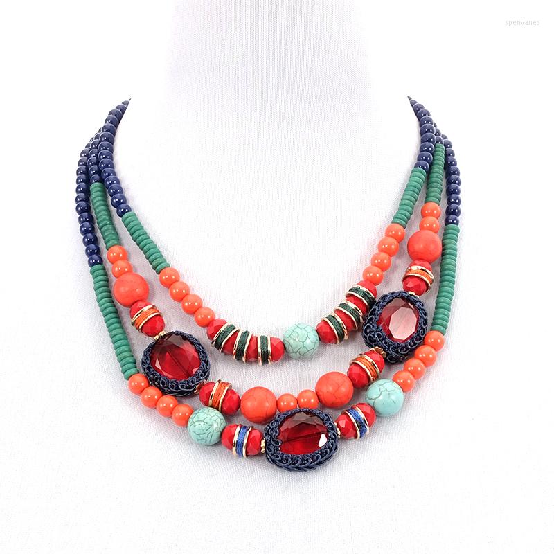 Chains Statement Women Beaded Layered Collar Choker Bohemian Trendy Ethnic Crystal Pendant Necklace Fashion Jewelry
Chains Statement Women Beaded Layered Collar Choker Bohemian Trendy Ethnic Crystal Pendant Necklace Fashion Jewelry