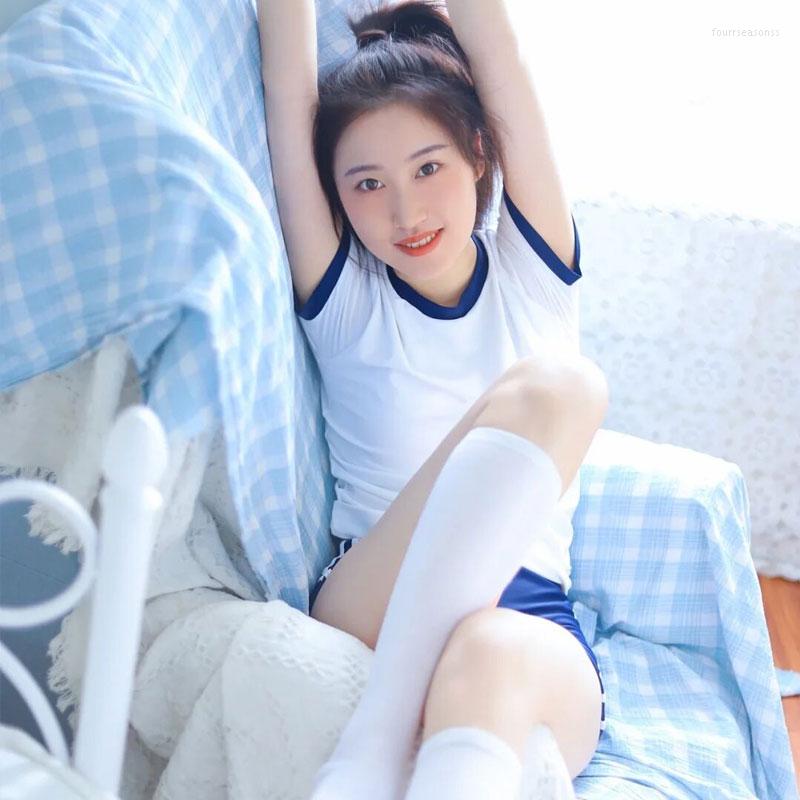 Clothing Sets Japanese Gymnastics Suit Volleyball Costume Schoolgirl Cheerleading JK Uniform Gym Sportwear Shorts Swimming Student Cosplay
Clothing Sets Japanese Gymnastics Suit Volleyball Costume Schoolgirl Cheerleading JK Uniform Gym Sportwear Shorts Swimming Student Cosplay