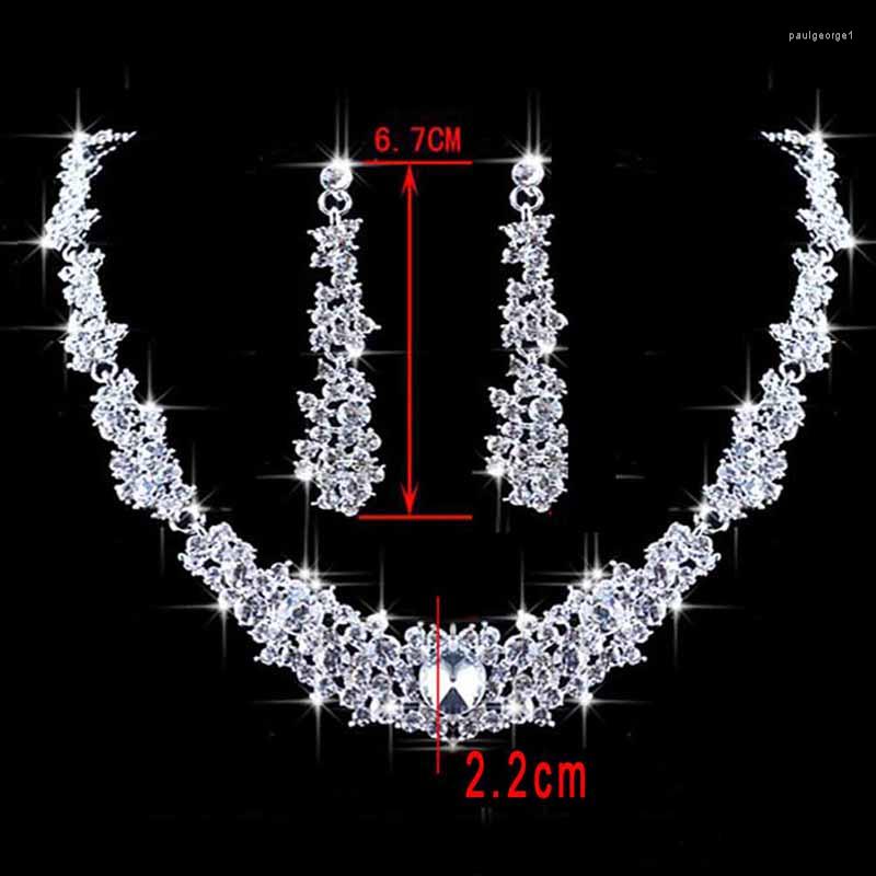 Necklace Earrings Set 1 Alloy/Crystal Women Rhinestone Crystal Collar Wedding Party Jewelry, Picture shown
Necklace Earrings Set 1 Alloy/Crystal Women Rhinestone Crystal Collar Wedding Party Jewelry, Picture shown