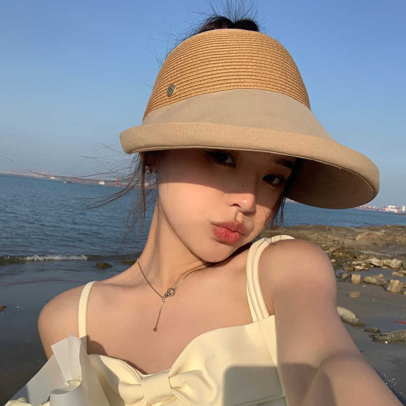 Summer Hats Caps Men's Women's Korean Summer High Quality Hat Children's Net Red ins Breathable Sun Protection Empty Top Hat Seaside Tourism Sunvisor Hat, Mz1011 khaki
Summer Hats Caps Men's Women's Korean Summer High Quality Hat Children's Net Red ins Breathable Sun Protection Empty Top Hat Seaside Tourism Sunvisor Hat, Mz1011 khaki