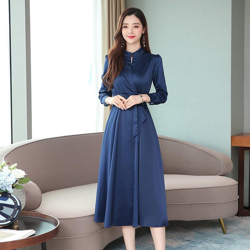 Casual Dresses 2023 Retro Long Dress Woman High Waist Party Elegant Sleeve Lace Up Autumn Vestidos Clothing -2XL, Blue
Casual Dresses 2023 Retro Long Dress Woman High Waist Party Elegant Sleeve Lace Up Autumn Vestidos Clothing -2XL, Blue