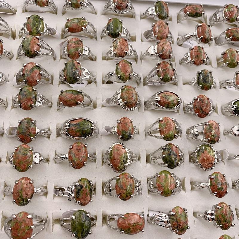 Wedding Rings 10/20/30Pcs/Lot Charm Natural Stone Accessories For Women And Men Jewelry Beautiful Green Brown Mix Finger Ring Gift
Wedding Rings 10/20/30Pcs/Lot Charm Natural Stone Accessories For Women And Men Jewelry Beautiful Green Brown Mix Finger Ring Gift
