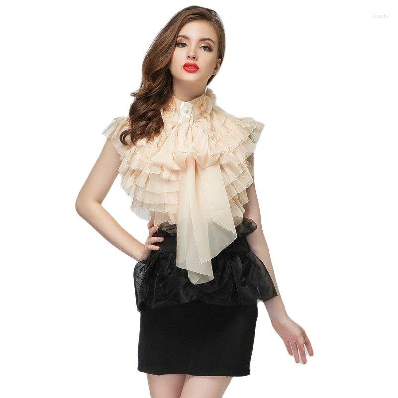 Women' Blouses Chiffon Blouse Tops Female Sleeveless Perspective Bowknot Ruffles Shirts For Women Summer Sexy Ins, Black
Women' Blouses Chiffon Blouse Tops Female Sleeveless Perspective Bowknot Ruffles Shirts For Women Summer Sexy Ins, Black