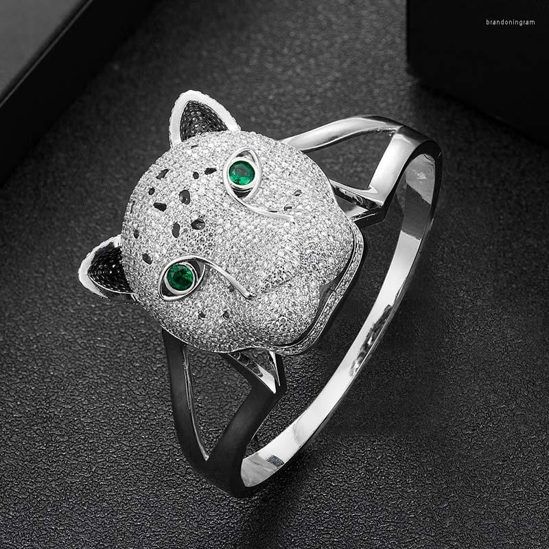 Bangle Zlxgirl Jewelry Classic Leopard Head For Women Punk Brand Wedding Bridal Bracelet Couple Free Ship Bags
Bangle Zlxgirl Jewelry Classic Leopard Head For Women Punk Brand Wedding Bridal Bracelet Couple Free Ship Bags