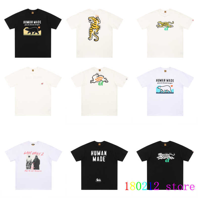 Men's T-Shirts 2023 Original New Human Made T Shirt Tiger Rabbit Polar Bear Print Short Sleeve Men Women Casual High Quality T-Shirt Japanese L230317
Men's T-Shirts 2023 Original New Human Made T Shirt Tiger Rabbit Polar Bear Print Short Sleeve Men Women Casual High Quality T-Shirt Japanese L230317